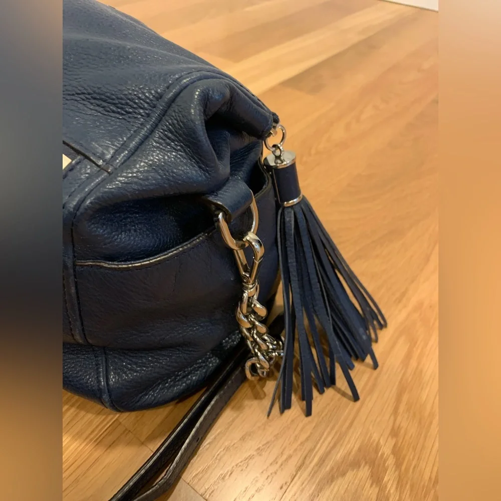 Navy blue Michael Kors bag - Picture 5 of 6